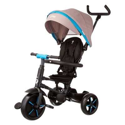 Детский трёхколёсный велосипед Qplay Star Star1GB бежевый 01